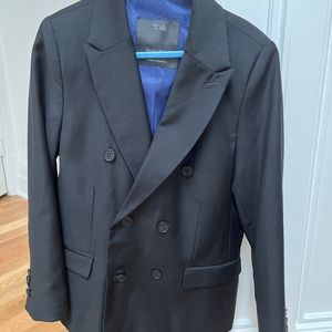 NEW  double breasted suit jacket boys 8
